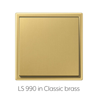 JUNG SWITCH LS990 シングル メタル