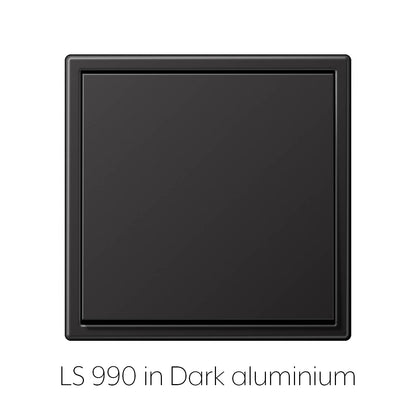 JUNG SWITCH LS990 シングル メタル