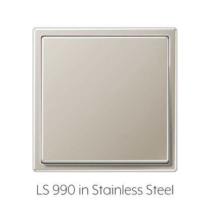 JUNG SWITCH LS990 シングル メタル