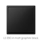 JUNG SWITCH LS990 シングル プラスチック